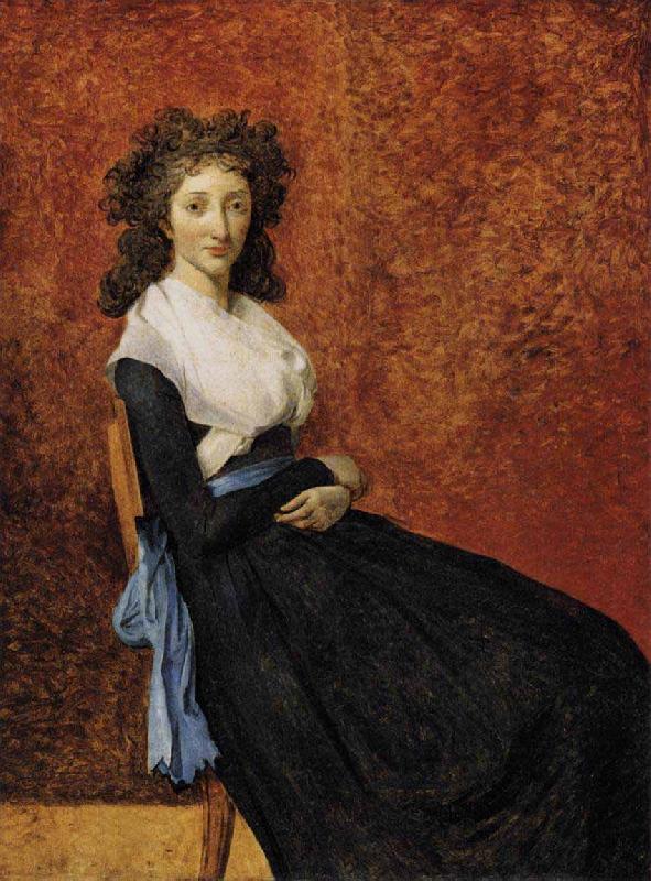 Jacques-Louis David Portrait of Madame Marie Louise Trudaine China oil painting art